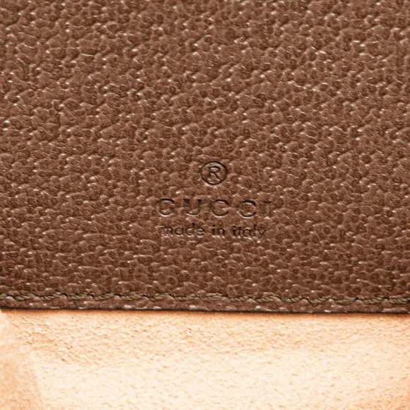 GUCCI Brown Leather Backpack main image 9